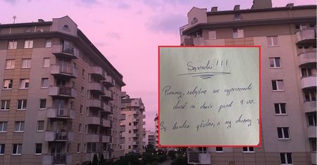 Sąsiedzi chcieli się wyspać. Napisali list: "Proszę nie wypuszczajcie swoich dzieci na dwór przed 9:00"