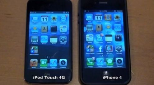 iPhone 4 czy iPod touch 4G - porównanie prędkości [wideo]