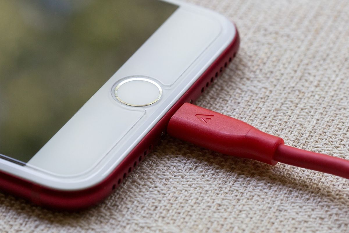 Laden des iPhones