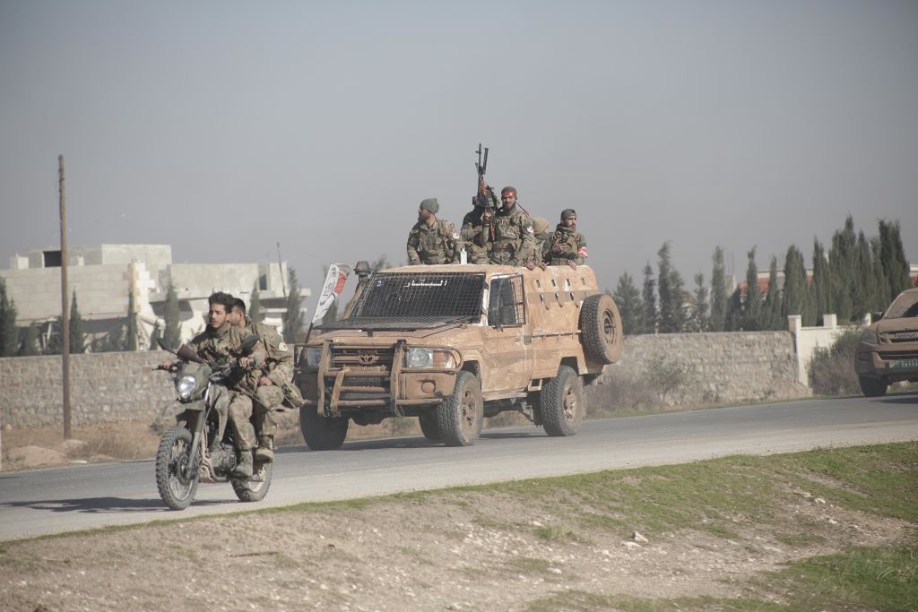 Rebelianci w Syrii. Izrael obawia się jednego