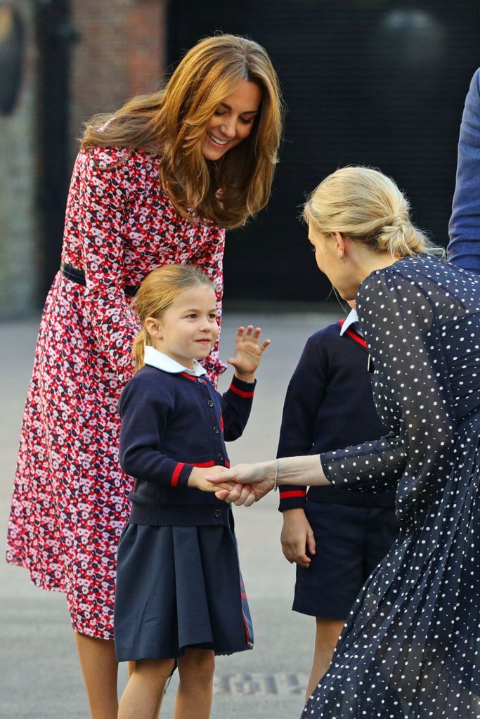 Kate Middleton w kwiecistej sukience