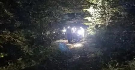 Błąkali się po lesie w Bieszczadach. Znaleźli ich policjanci