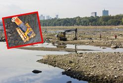 Wisła odsłoniła kolejne skarby. Na liście fragmenty historycznej willi