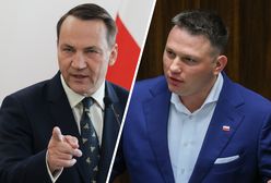 "Mam dwa problemy". Mentzen reaguje na słowa Sikorskiego o Putinie