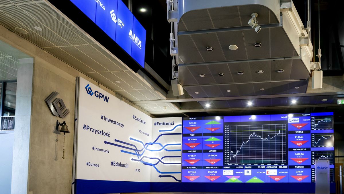 GPW w Warszawie. Zdj. ilustracyjne