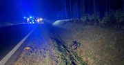 Zielona Góra: Wypadek na obwodnicy południowej, zderzenie motocyklisty z Fiatem