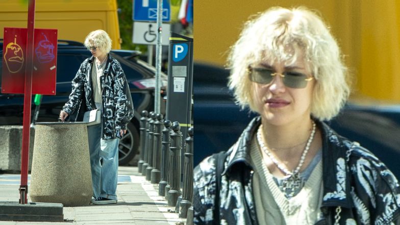 Helena Englert na mieście