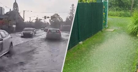 Pogodowy armagedon. Zalane budynki, połamane drzewa i zerwane dachy