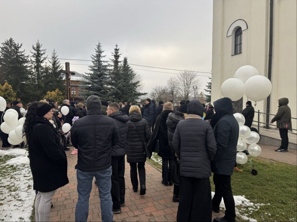 Pogrzeb Ireny Rupińskiej i jej wnuczka