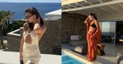 Odpicowana Julia Wieniawa kontynuuje rajskie wczasy w ULTRADROGIM hotelu na Mykonos (ZDJĘCIA)