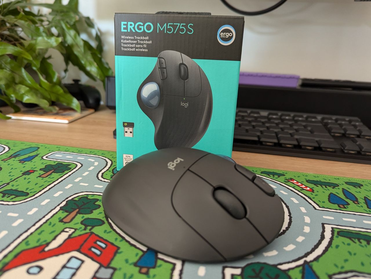 Ergonomiczna myszka z trackballem. Logitech Ergo M575S [Recenzja]