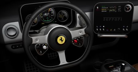 Szef Ferrari zdradza, o ile tańsze w produkcji są dotykowe przyciski od fizycznych