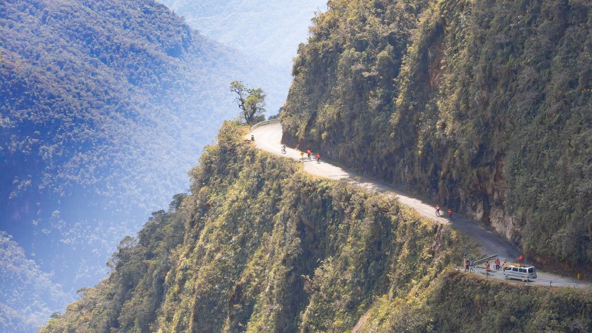 Słynna "Droga Śmierci" znajduje się w Boliwii 