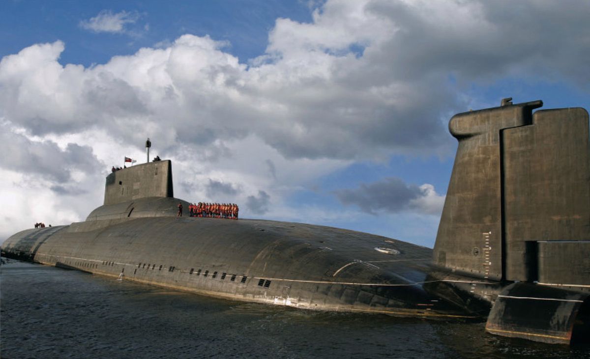 TK-208 Dmitrij Donskoj - ostatni pozostający w słuzbie okręt podwodny klasy Tajfun