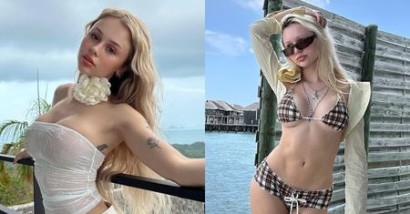 Lila Janowska pręży się w bikini i wyznaje, że ma za sobą OPERACJĘ: "Jestem w trakcie usuwania blizn"