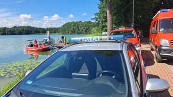 Mrągowo: Tragiczny finał poszukiwań na Jeziorze Czos. Odnaleziono ciało 76-latka