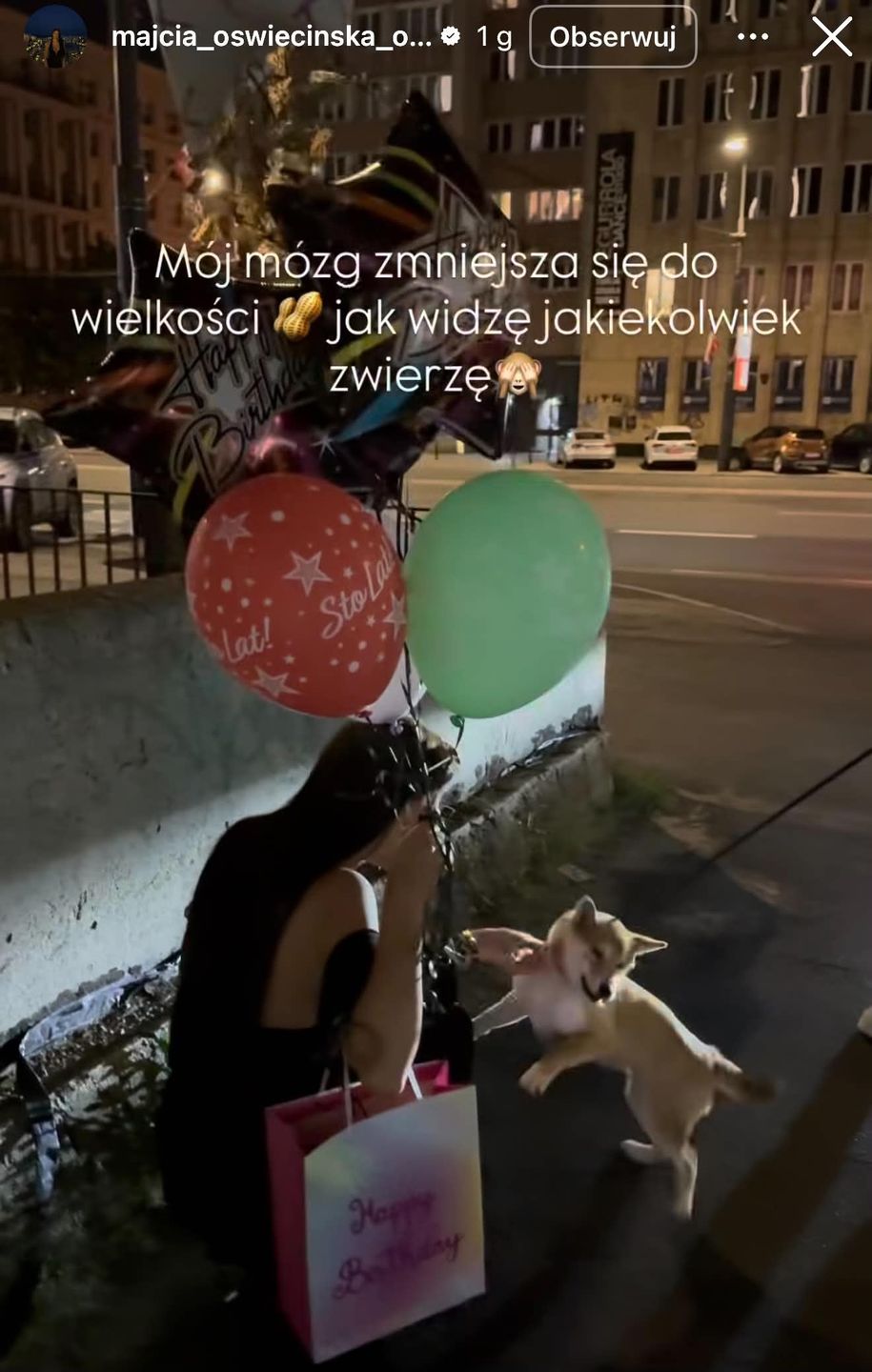 Córka Tomasza Oświecińskiego już  świętuje 17. urodziny