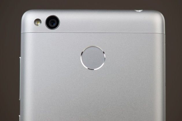 Xiaomi Redmi 3S  czytnik linii papilarnych
