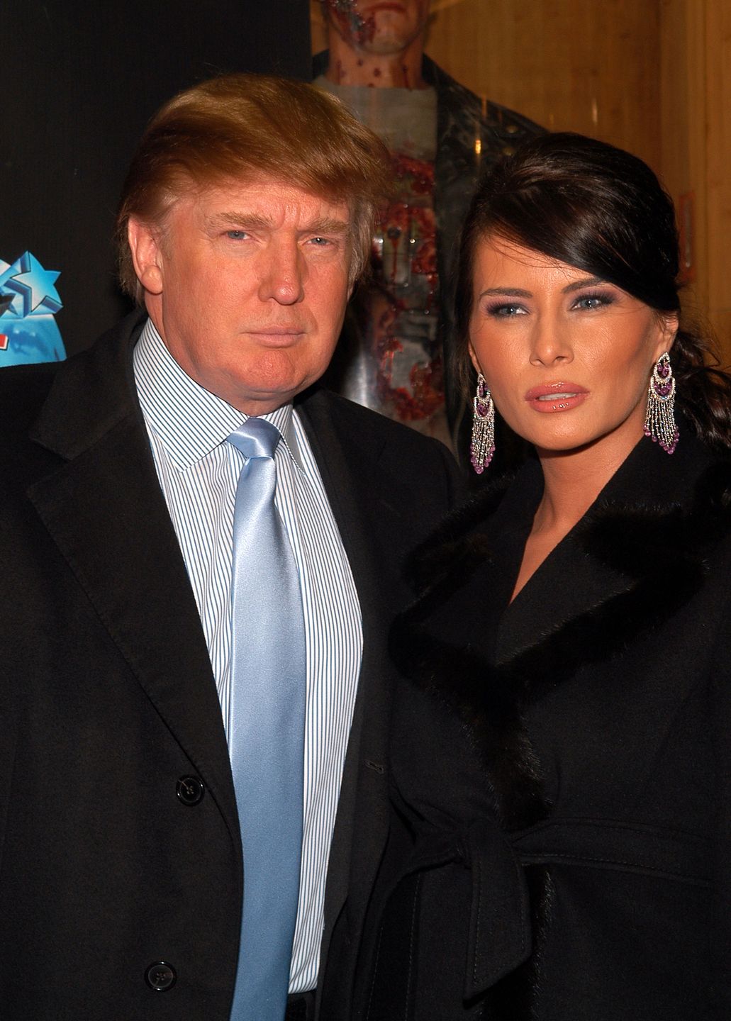Donald Trump and Melania Knauss