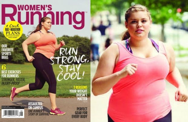 Modelka "plus-size" na okładce... magazynu o bieganiu! (FOTO)