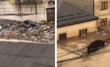 Stan wyjątkowy w części Rosji. Dagestan pod wodą