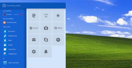 Tak mógłby wyglądać Windows XP, gdyby był tworzony dzisiaj
