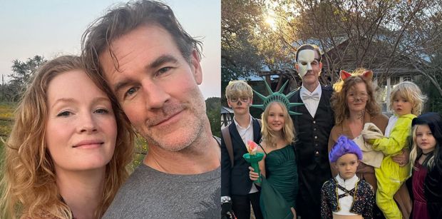 James Van Der Beek osierocił sześcioro dzieci. Z żoną Kimberly był ponad 15 lat