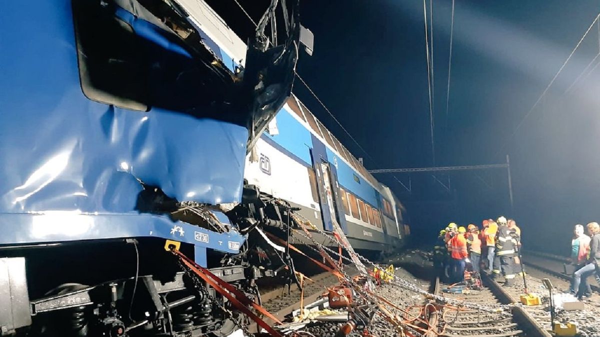 Katasrofa kolejowa w Czechach