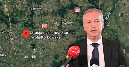 Pożar stacji Starlink na Mazowszu. "Zwarcie lub podpalenie"