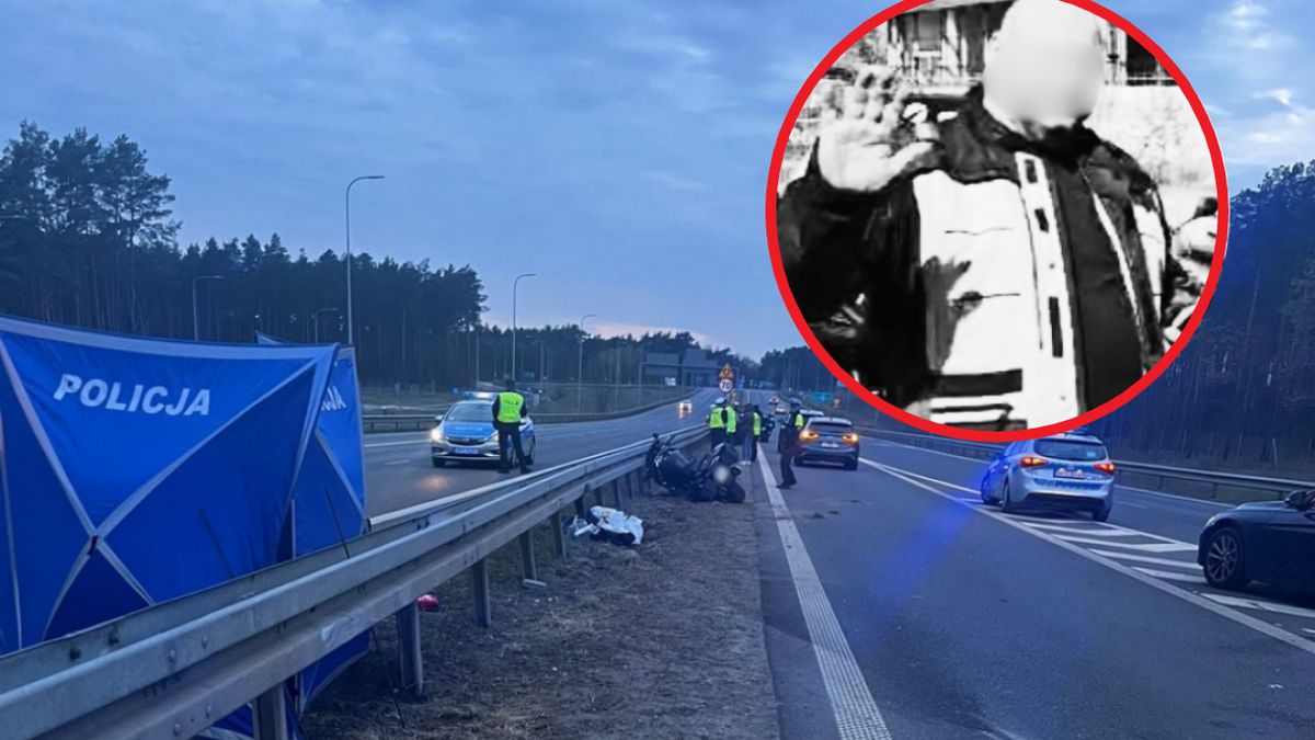 Tragiczny wypadek w Pawłówku. Zginął motocyklista