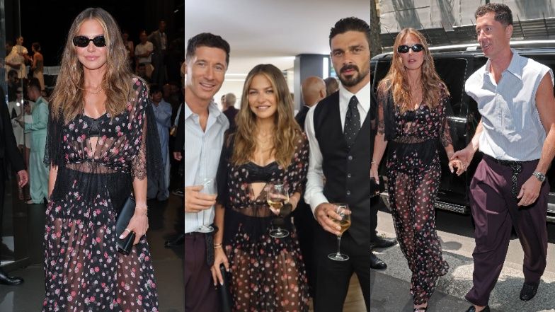 Lewandowscy brylują na pokazie Dolce&Gabbana