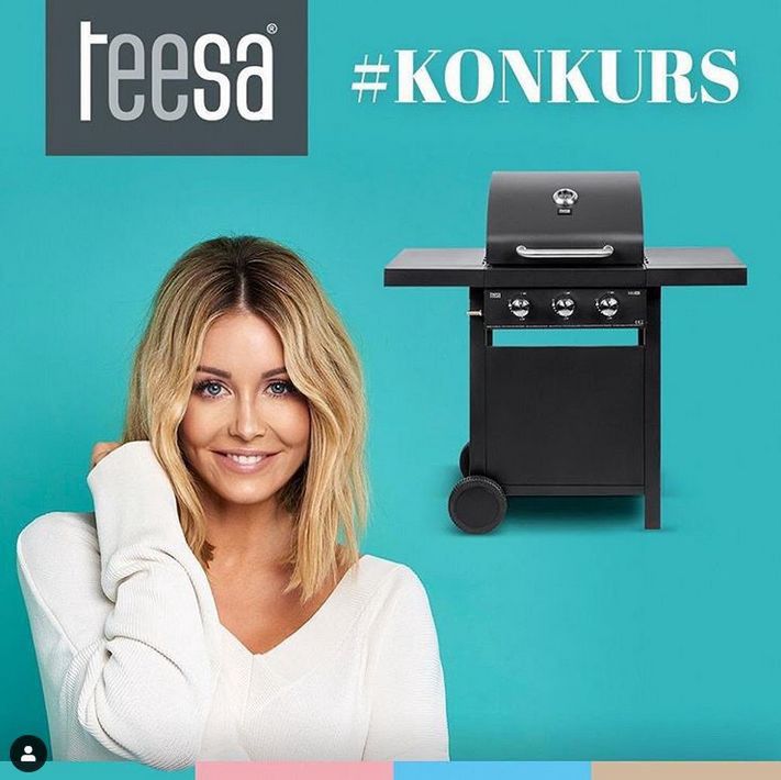 Małgorzata Rozenek reklamuje grilla
