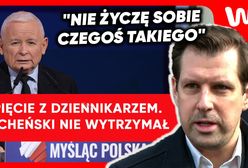 Bocheński nie wytrzymał. Moment starcia z dziennikarzem. "Nie życzę sobie"