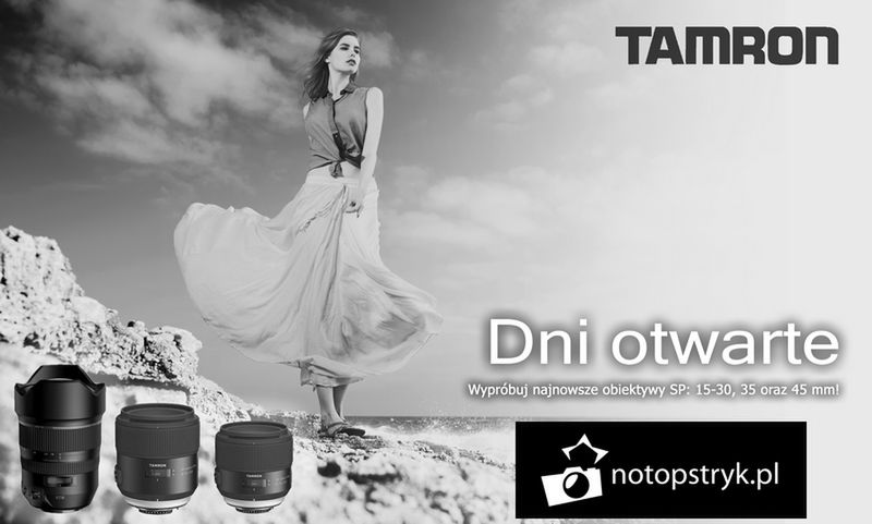 Wypróbuj najnowsze obiektywy Tamron SP w czasie dni otwartych w całej Polsce 1