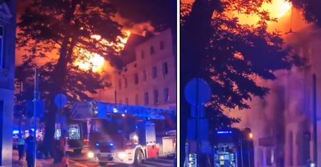 Eksplozja w Poznaniu. Ranni cywile i strażacy. "Aż mnie wcisnęło"
