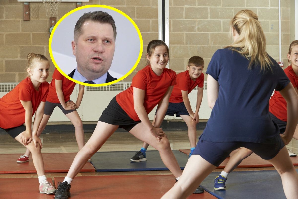 Minister Czarnek chce walczyć z nadwagą w szkołach. Szczególnie u dziewcząt