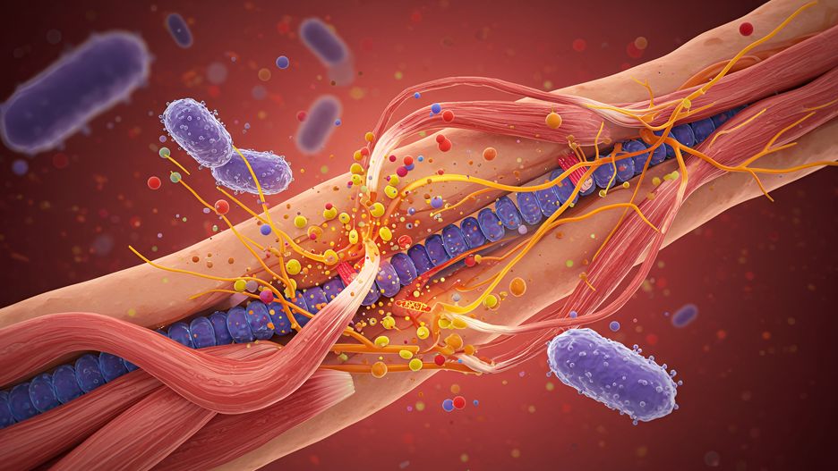 botulism, clostridium botulinum, foodborne illness, toxin production, neurotoxin, 3d medical illustration, pathophysiology, infectious disease, digestive system infection, bacterial poisoning, toxin mechanism, nerve paralysis, food contamination, botulinum toxin, gastrointestinal infection, neurological symptoms, bacterial toxin, clinical microbiology, medical visualization, toxicology, nerve signal disruption, toxin action, digestive tract, muscle paralysis, visual science, public health, spore-forming bacteria, botulism outbreak, foodborne toxin, visual pathology, neuroparalytic disease, clinical disease model, bacterial food poisoning, toxin absorption, infection pathway, toxin-mediated disease, 3d digestive anatomy, toxin diffusion, microbial pathogenesis, disease process