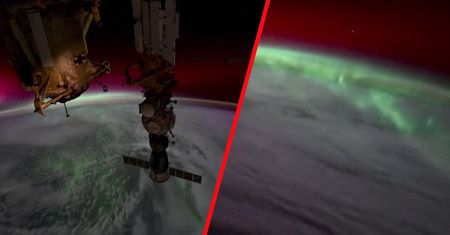 Wyjątkowe nagranie astronauty NASA. Uwiecznił zorzę polarną z kosmosu