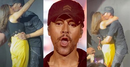 Enrique Iglesias pokazał nagranie, na którym CAŁUJE SIĘ Z FANKĄ. Fani zjechali go po całości: "Poważnie?! Czy on nie jest ŻONATY?!"