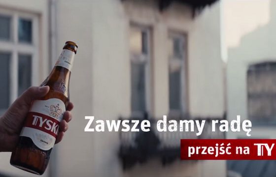 „Historia pokazuje, że zawsze damy radę przejść na TY”. Tyskie rusza z hasłem wsparcia w najnowszej kampanii
