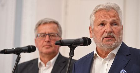 Kwaśniewski i Komorowski mają plan dla opozycji. Polska 2050 stawia warunek