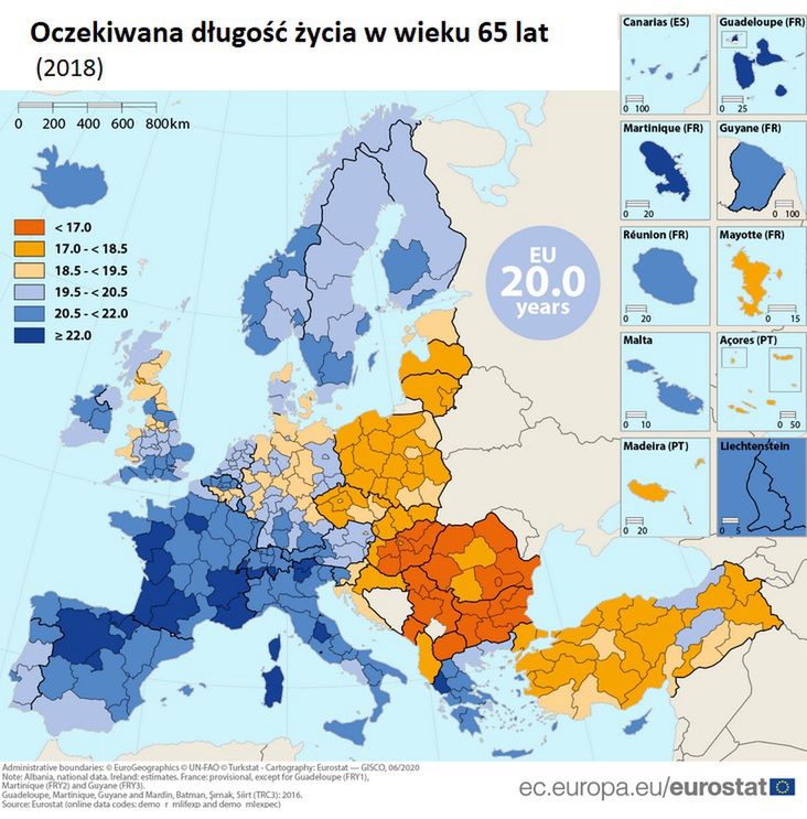 Oczekiwana długośc życia