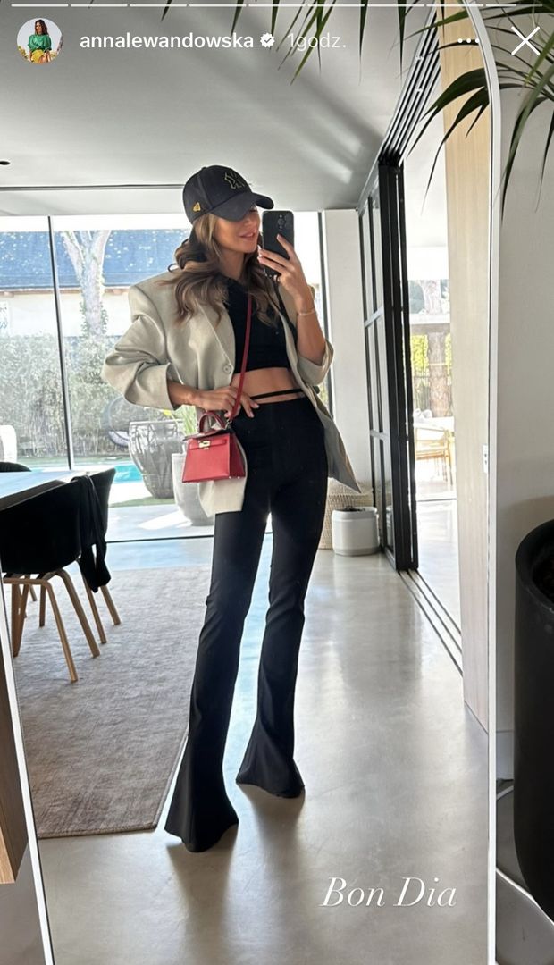 Anna Lewandowska chwali się nową stylizacją