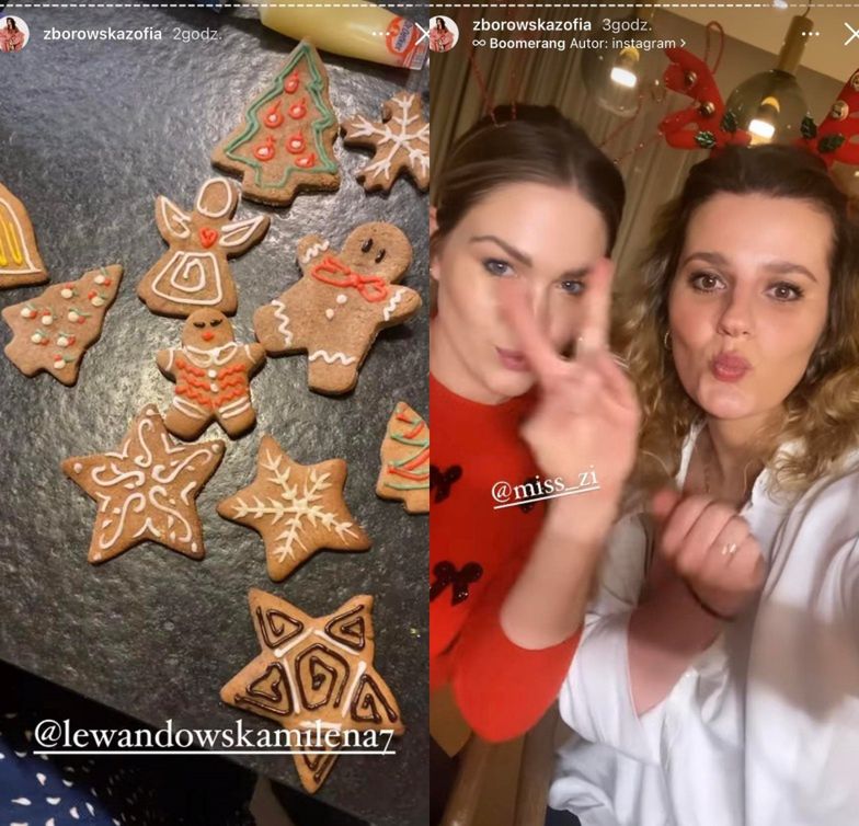 Celebrytki pieką wspólnie pierniczki