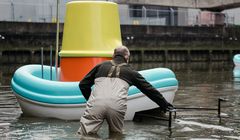 Replika kąpielowej zabawki dla dzieci od IKEA będzie zbierać śmieci z Tamizy