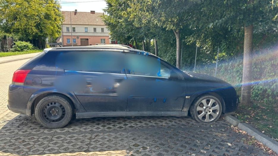 Pomalował samochód w Gostyniu