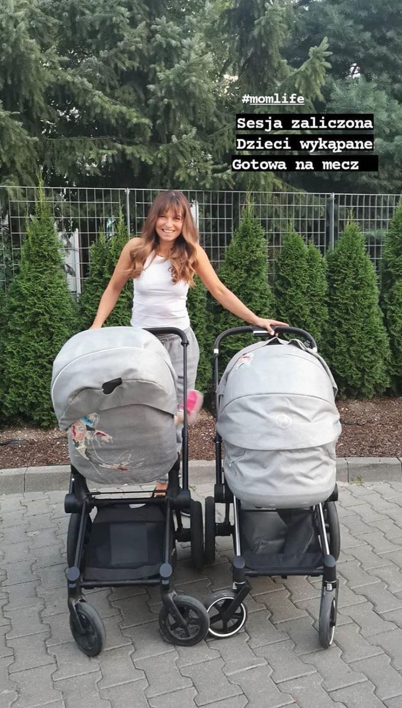 Anna Lewandowska kibicuje Robertowi