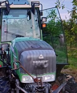 Nieszczęśliwy wypadek w trakcie zbioru wiśni. Sadownik w szpitalu