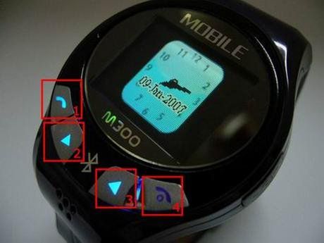 Zegarek/telefon M300 w sklepach 2