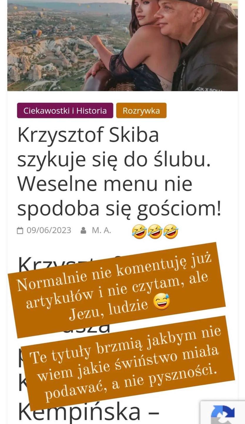Krzysztof Skiba i Karolina Kempińska
